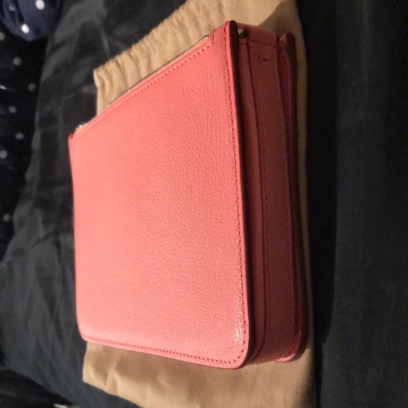 Coral Burberry Handbag - Picture 3 of 5